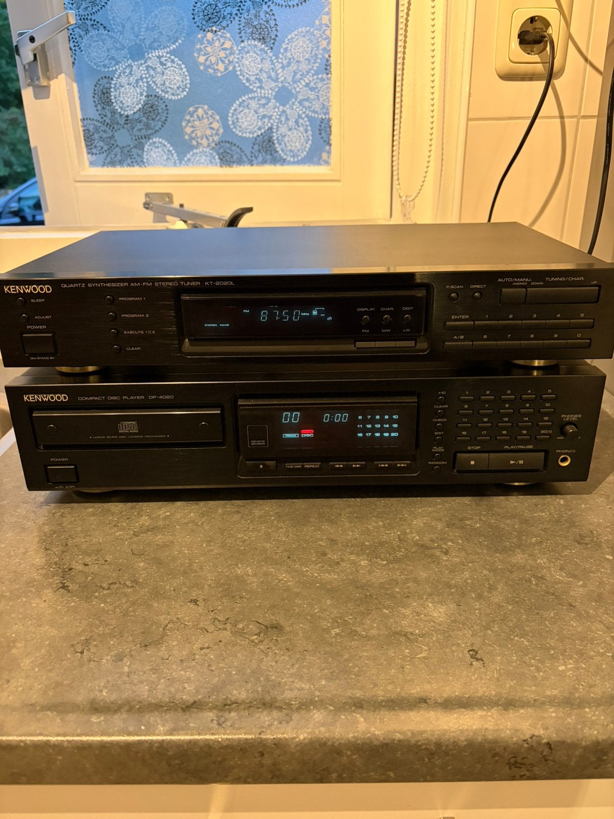 Kenwood stereo set bieden, Audio, Tv en Foto, Ophalen, Zo goed als nieuw