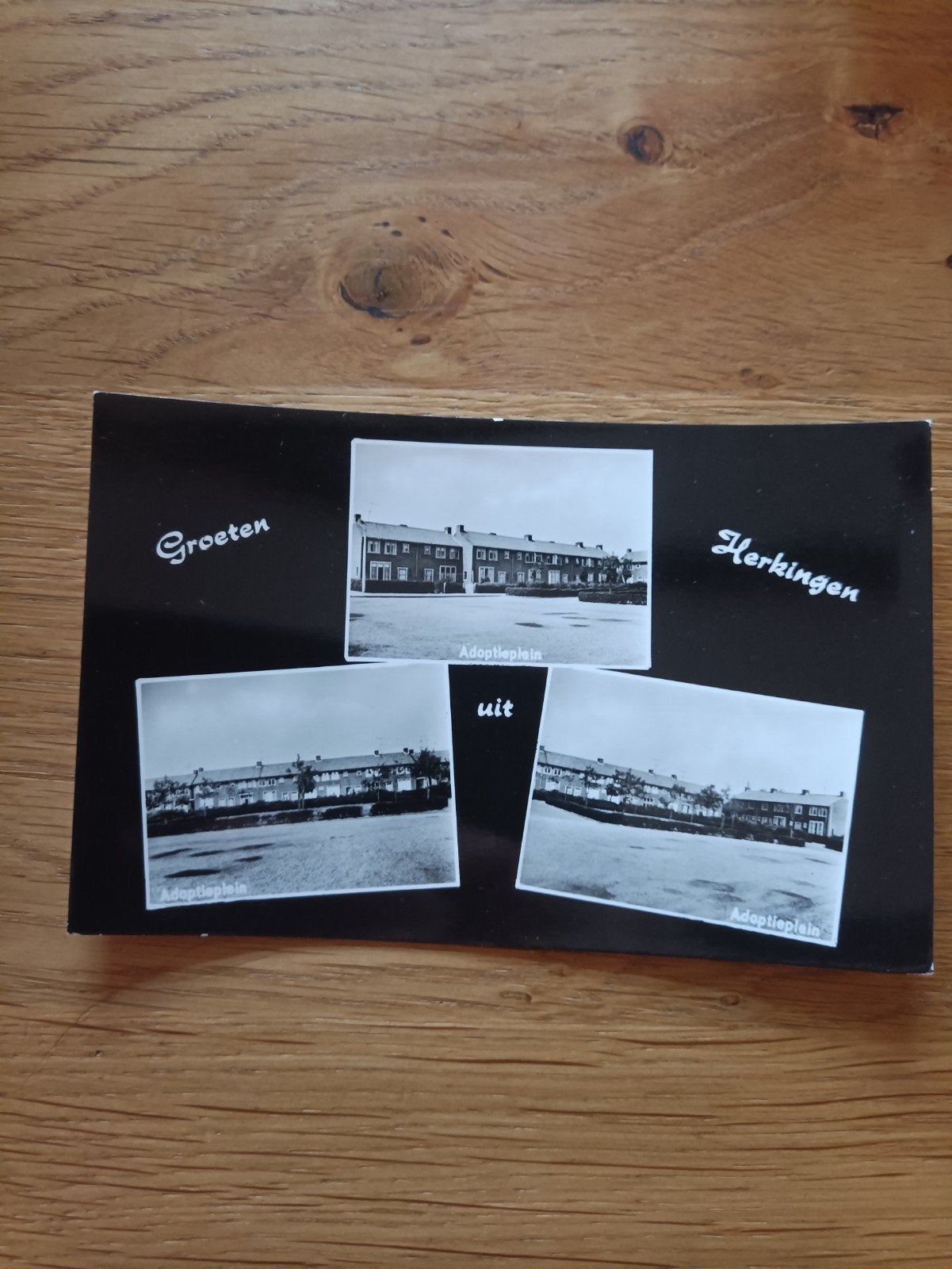 Herkingen drieluik, Verzamelen, Ophalen of Verzenden, 1960 tot 1980, Ongelopen, Zuid-Holland