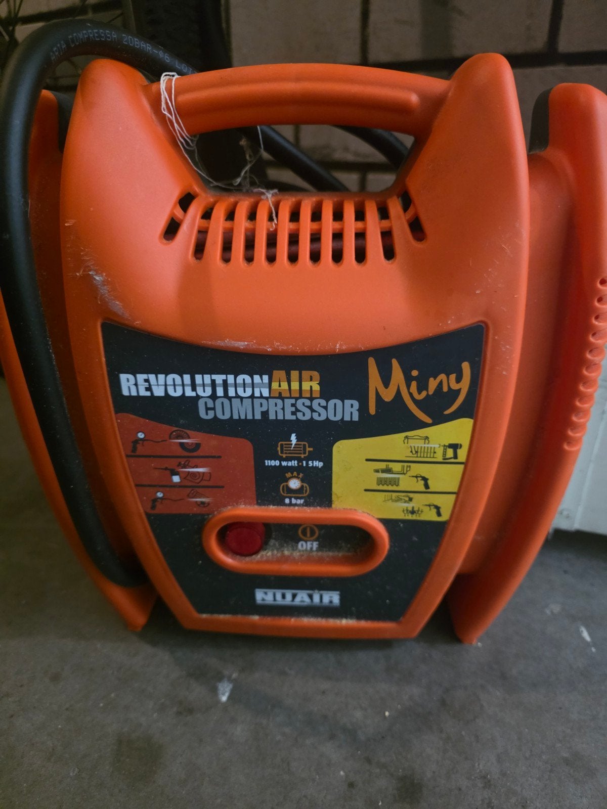 RevolutionAir Miny Compressor 1100W - Compact & Krachtig, Ophalen of Verzenden
