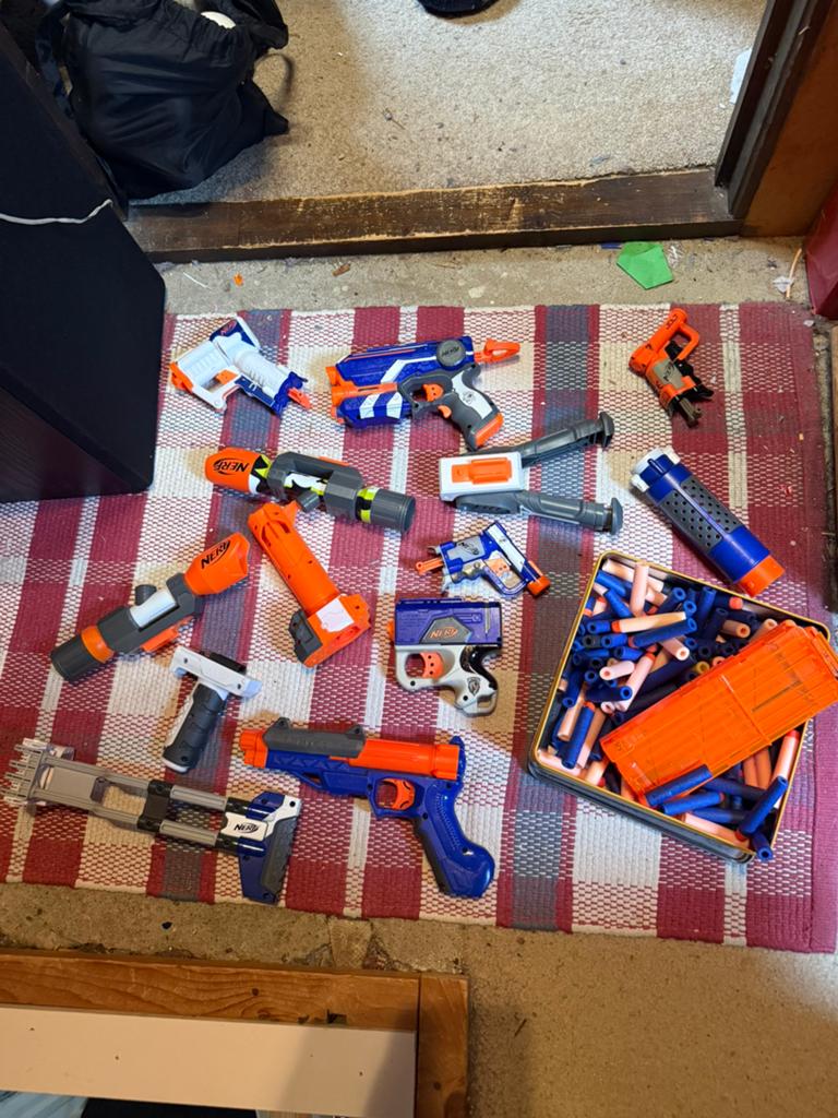 Diverse NERF artikelen, Ophalen of Verzenden, Zo goed als nieuw, Jongen of Meisje