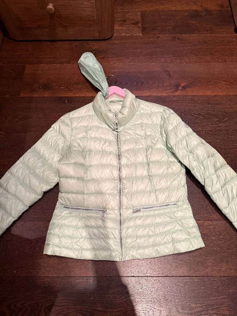 Beaumont mint groene tussen jas 46, Kleding | Dames, Maat 46/48 (XL) of groter, Ophalen of Verzenden, Zo goed als nieuw, Jasje
