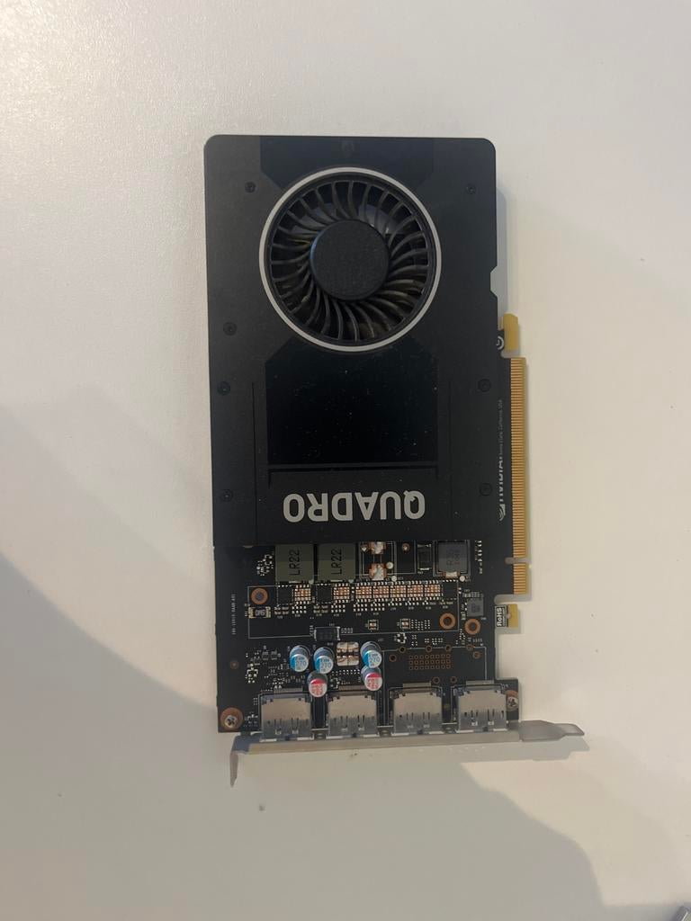 Quadro P2000 videokaart, PCI-Express 3, Gebruikt, DisplayPort, Ophalen of Verzenden