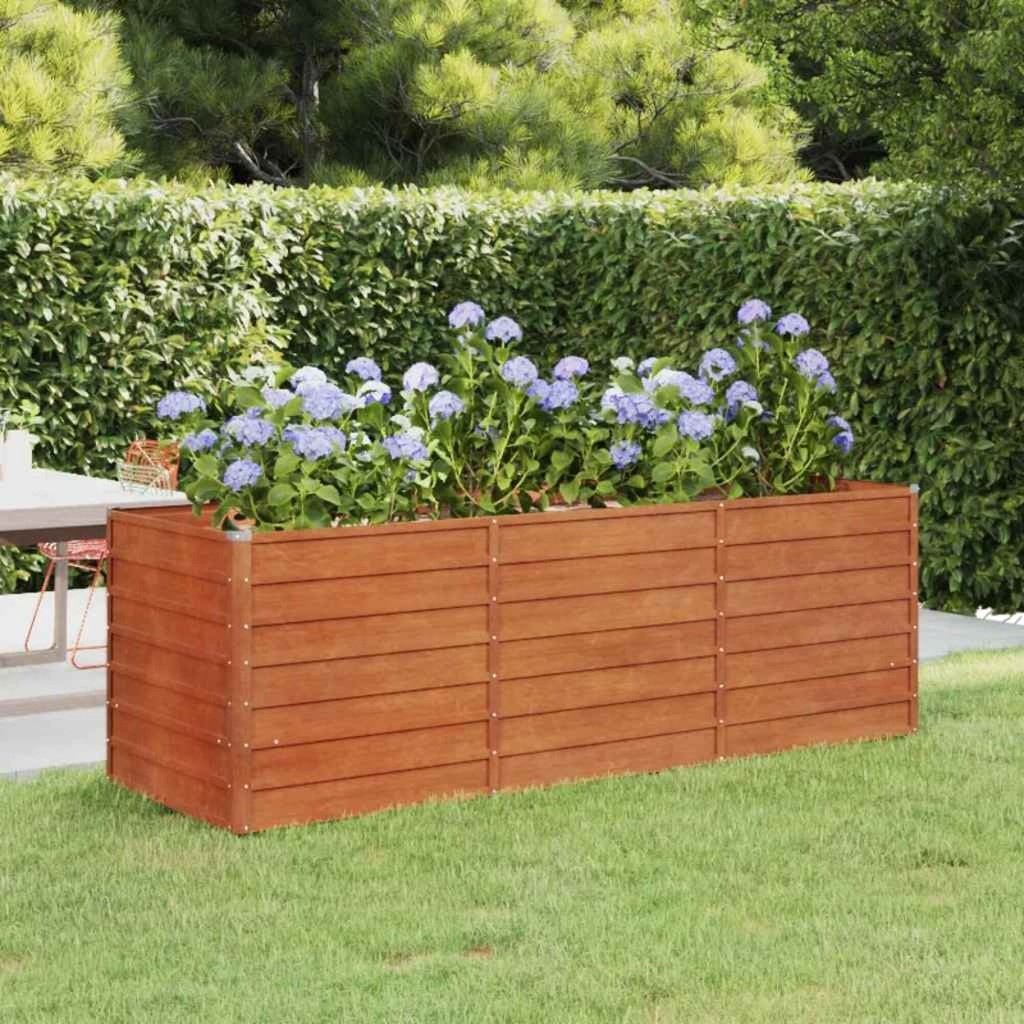 NIEUW | Plantenbak bloembak cortenstaal 240cm! GRTS BEZORGD, Minder dan 30 cm, Verzenden, Rond, Nieuw