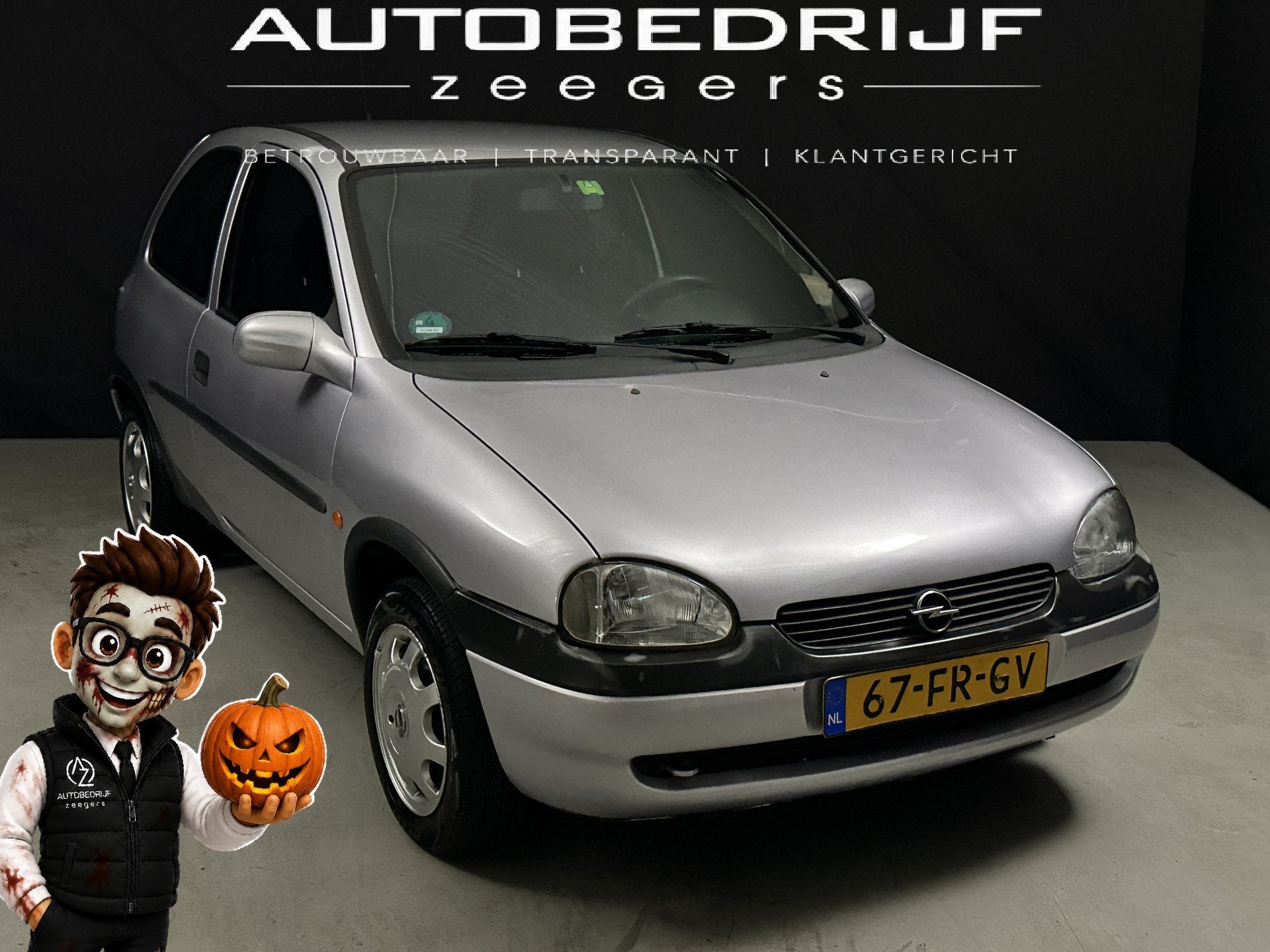 Opel Corsa 1.2i-16V Strada *Automaat* (bj 2000), Auto's, 450 kg, Gebruikt, 31 €/maand, Origineel Nederlands