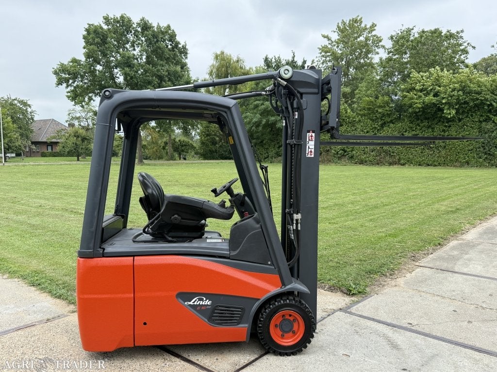 Linde E16 BJ2020 5300uur triplex 4.75M freelift Sideshift, Info@vanbeurdenheftrucks.nl, Linde, Heftruck, Ophalen of Verzenden