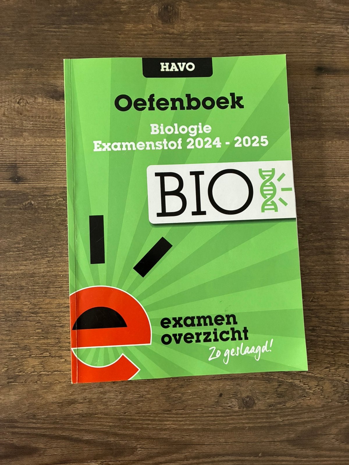 Oefenboek biologie 2024-2025 havo examenoverzicht, Boeken, Schoolboeken, Ophalen of Verzenden, Zo goed als nieuw, HAVO, Biologie