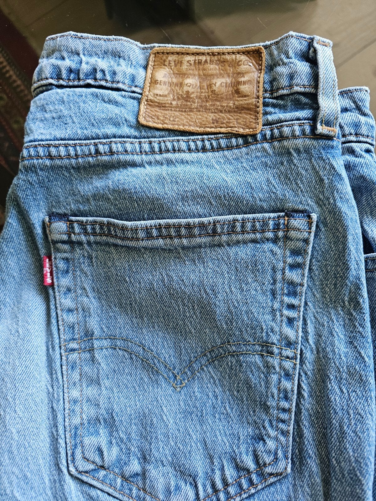 Levi's Premium 512 Slim Taper Jeans – Light Wash – Size [W/L, Blauw, Ophalen of Verzenden, Zo goed als nieuw, W33 - W34 (confectie 48/50)