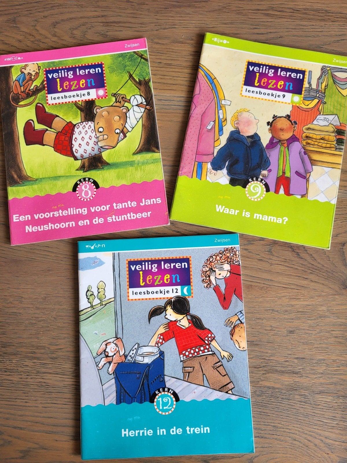 3 boekjes Veilig leren lezen, Ophalen of Verzenden, Zo goed als nieuw, Overige niveaus, Nederlands