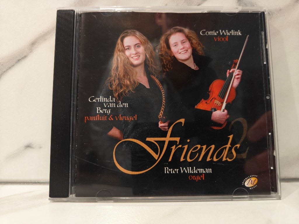 cd Corrie Wielink: Viool Gerlinda van den Berg: Panfluit, Ophalen of Verzenden, Gebruikt