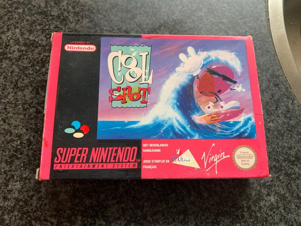 Cool spot Super Nintendo doosje, Avontuur en Actie, Gebruikt, 1 speler, Ophalen of Verzenden