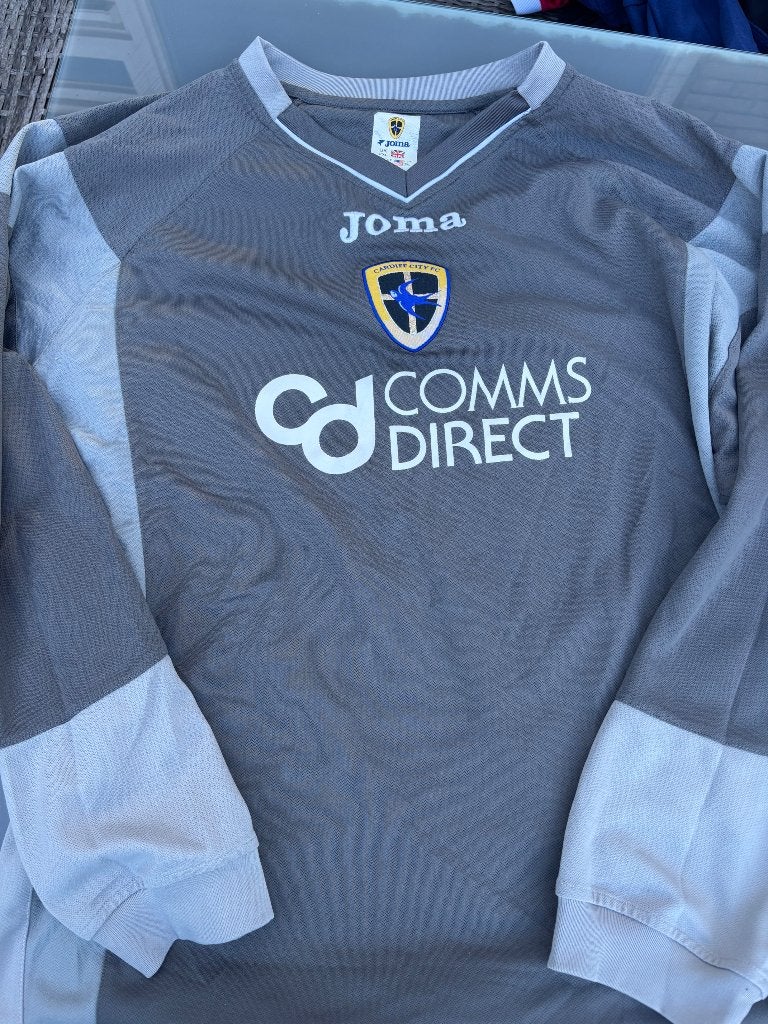 Cardiff keeper shirt maat XXL 2007/2008, Sport en Fitness, Voetbal, Groter dan maat XL, Ophalen of Verzenden, Gebruikt, Shirt