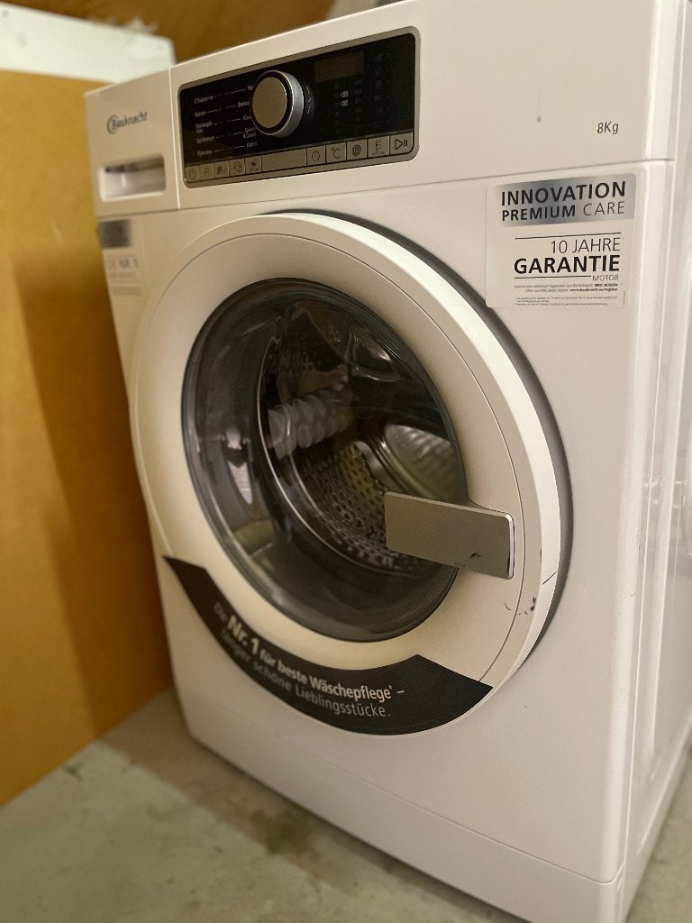 Bauknecht wasmachine 8kg, Witgoed en Apparatuur, Ophalen, Gebruikt, Voorlader, 85 tot 90 cm