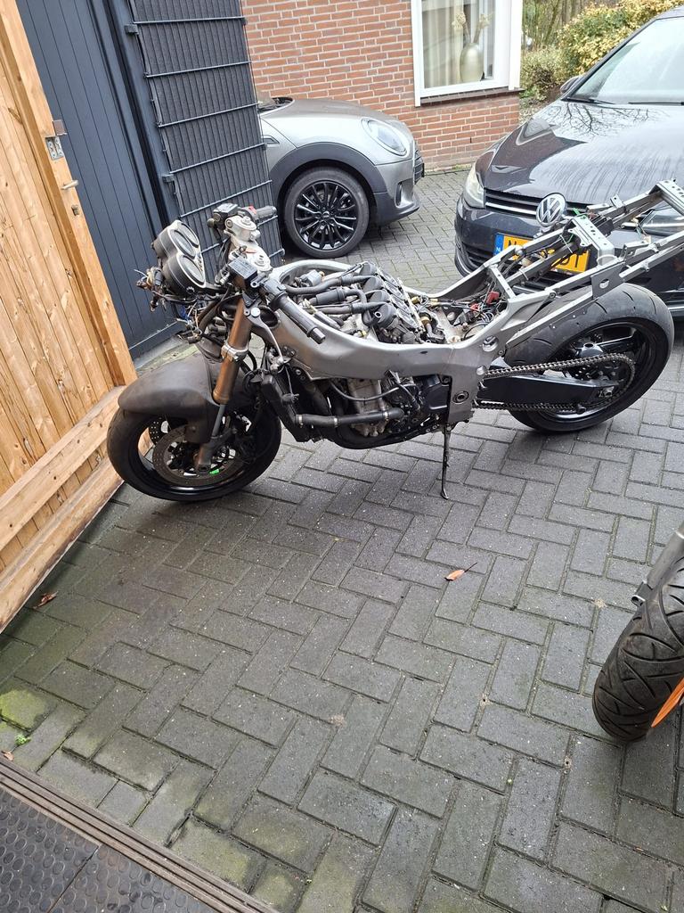 ZX6r, ZX9 en Honda vfr800 projecten, Motoren, Ophalen, Gebruikt