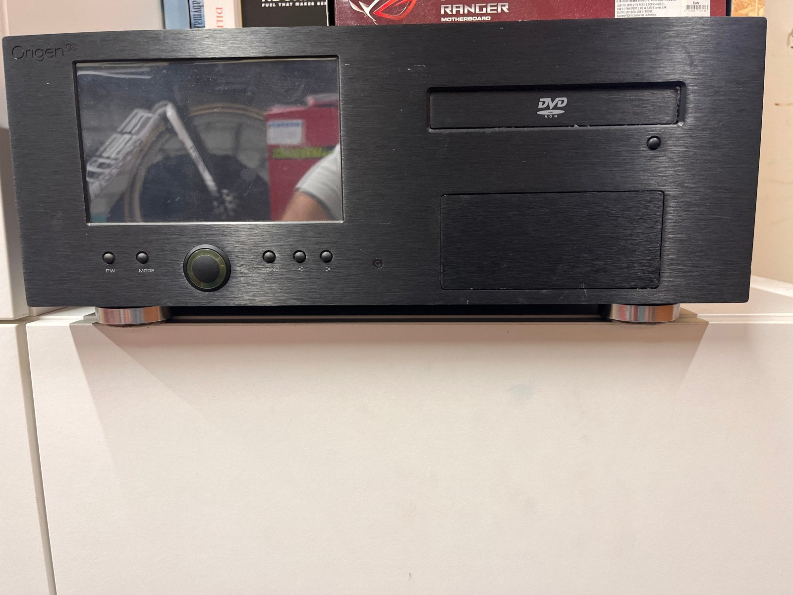 Origen AE X15e HTPC Behuizing - Zwart, Computers en Software, Ophalen of Verzenden, Gebruikt