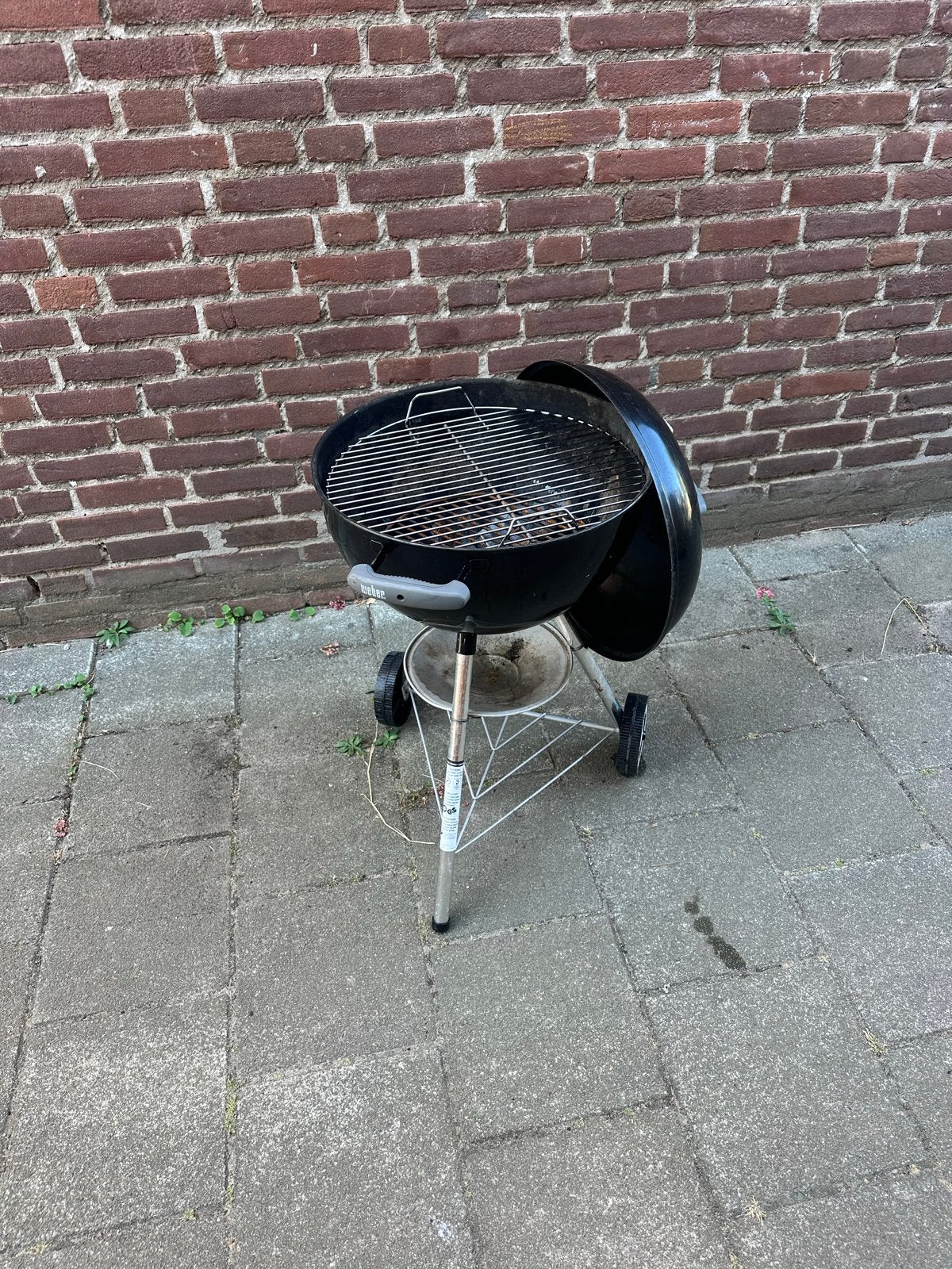 Weber Compact Kettle BBQ, Tuin en Terras, Ophalen, Gebruikt