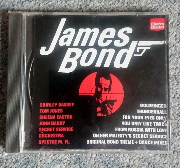 CD James Bond themes - incl bonus Radio 7, Ophalen, Gebruikt, Soundtrack, Inclusief doosje