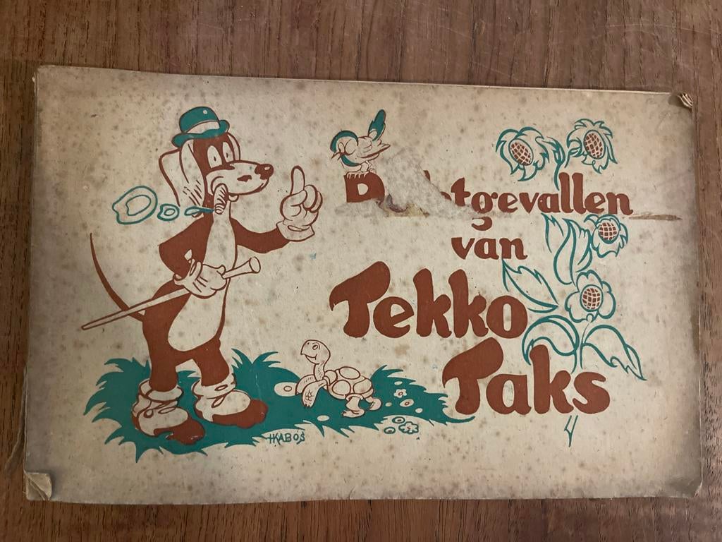 De Gevallen van Tekko Taks - Vintage Stripboek, Boeken, Stripboeken, Eén stripboek, Ophalen of Verzenden, Gelezen