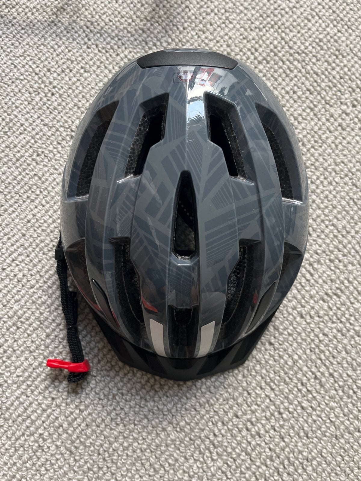 Crivit Fietshelm Maat S (49-54cm) met LED-achterlicht, Ophalen of Verzenden, Zo goed als nieuw, S, Jongen of Meisje