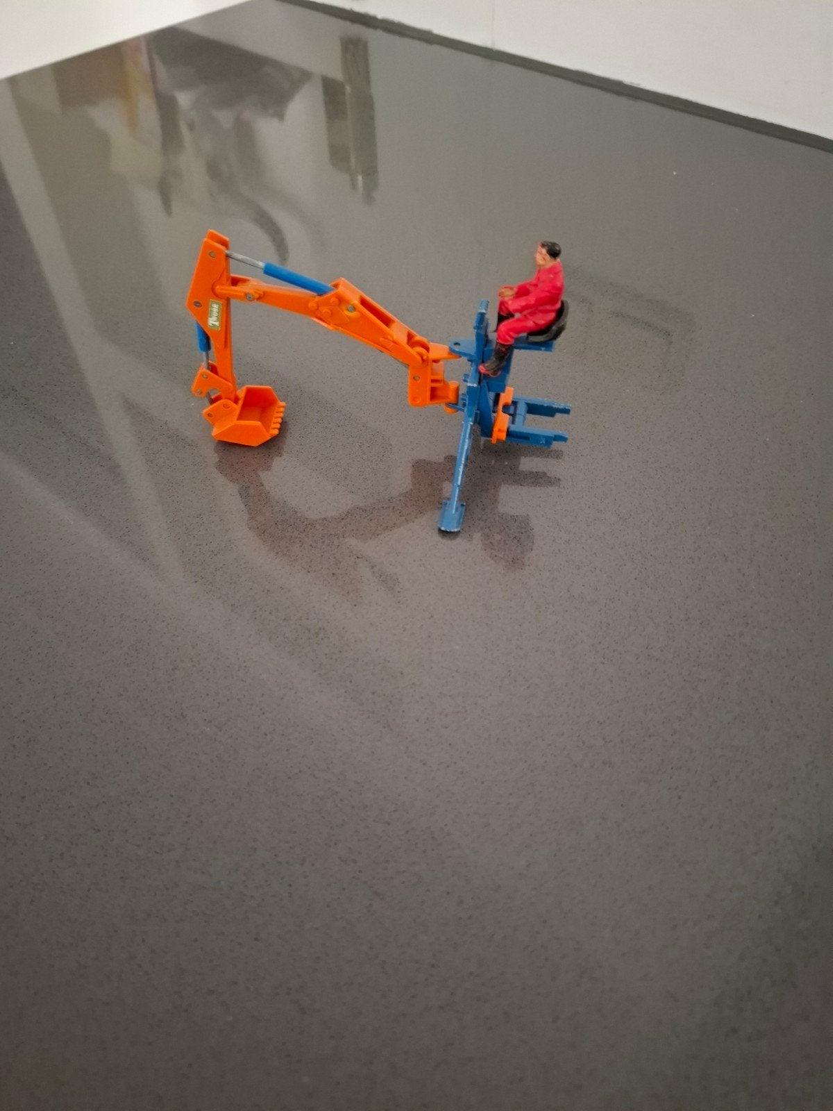 te koop britains twose digger kraan, Hobby en Vrije tijd, Ophalen of Verzenden, Zo goed als nieuw, Tractor of Landbouw, Britains