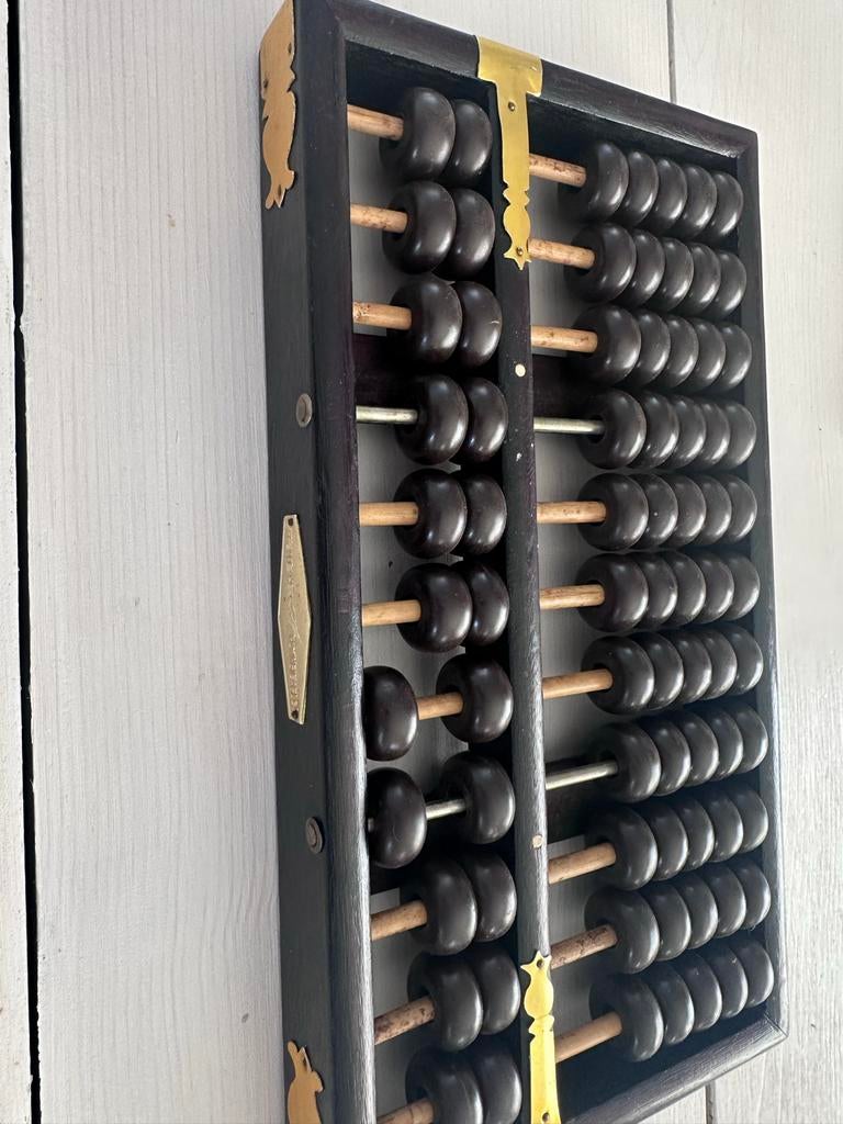 Vintage Chinese Abacus - Decoratief Rekenraam, Ophalen of Verzenden