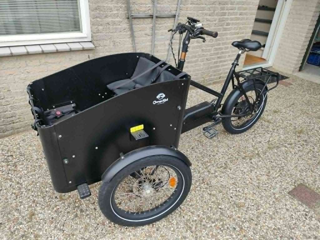 Cargokid / Matts Bakfiets, Fietsen en Brommers, 4 kinderen of meer, Gebruikt, Elektrisch, Schijfrem