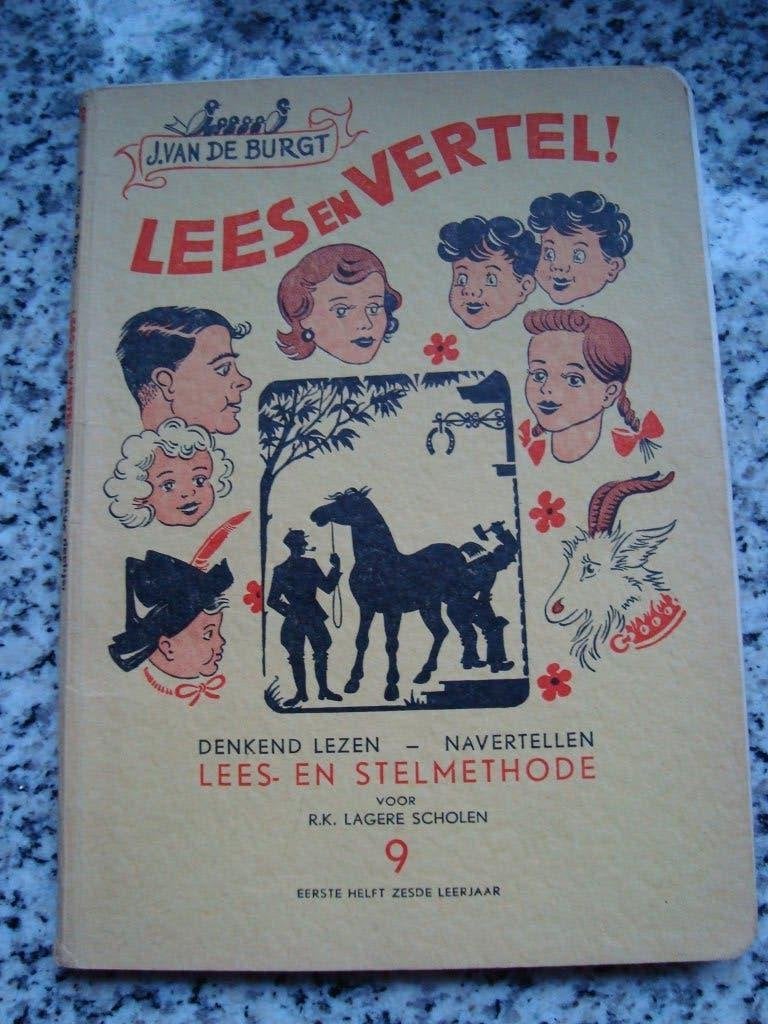 Lees en vertel ,1955, Antiek en Kunst, Antiek | Boeken en Bijbels, Ophalen of Verzenden