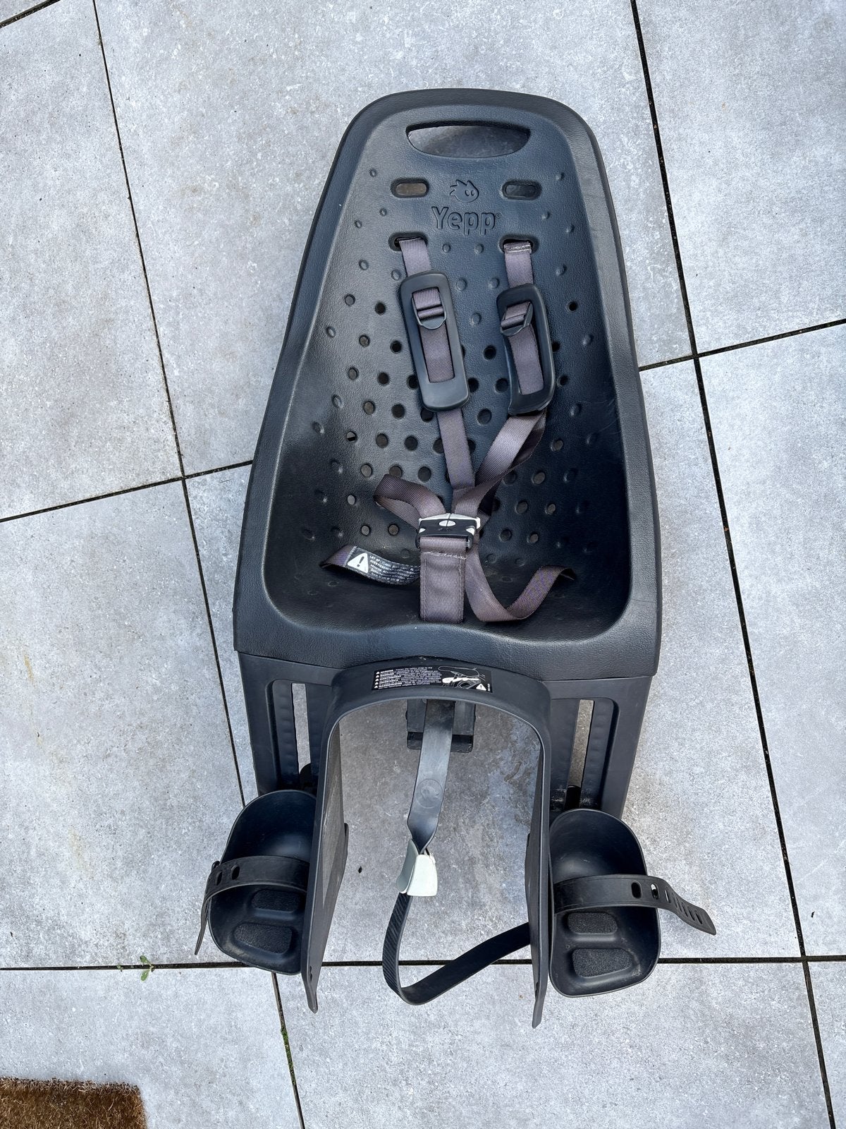 Yepp Achterzitje - Gebruikt maar in goede staat, Ophalen, Achterzitje, 9 t/m 18 kg, Gebruikt