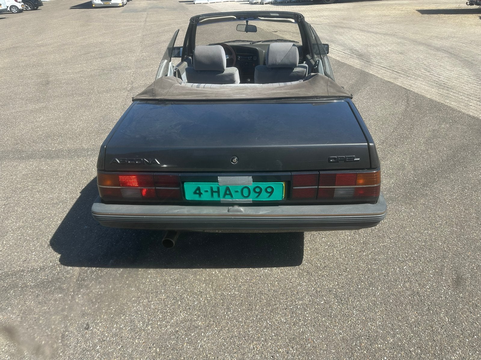 Opel oldtimer, Voorwielaandrijving, Stof, 4 cilinders, Cabriolet