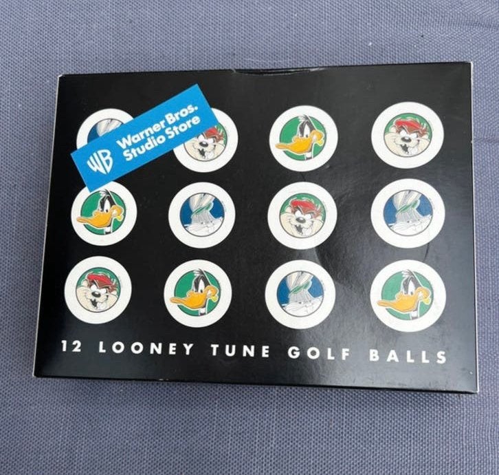 Nieuwe Looney Tunes Golfballen - 12 stuks Warner Bros, Ophalen of Verzenden, Nieuw, Bal(len), Overige merken