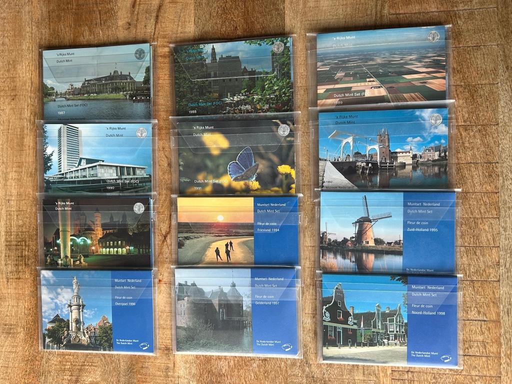 Compleet jaarset Nederlandse gulden, Postzegels en Munten, Ophalen of Verzenden, Koningin Beatrix