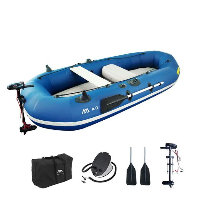 Aqua boot met motor, Accu en Acculader, Watersport en Boten, Ophalen, Zo goed als nieuw