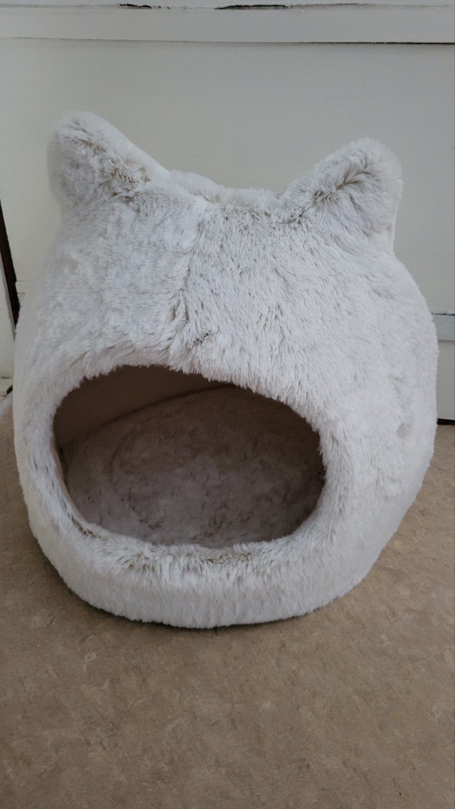 kattenmand poezenkopje, Ophalen