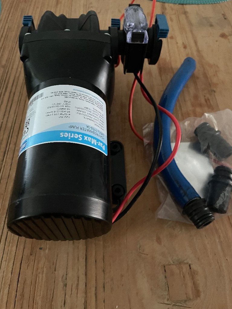 Jabsco waterpomp HD4, Ophalen, Zo goed als nieuw, Motor en Techniek, Zeilboot of Motorboot
