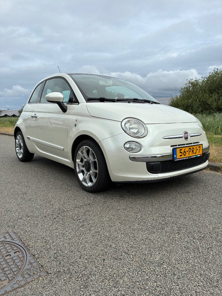 Fiat 500 0.9 Twinair 2011 panoramadak, Auto's, Voorwielaandrijving, 31 €/maand, Handgeschakeld, Particulier