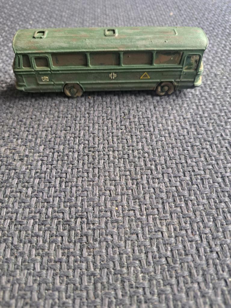 Wiking model mercedes bus Duitse leger, Gebruikt, Wiking, West germany, Ophalen of Verzenden