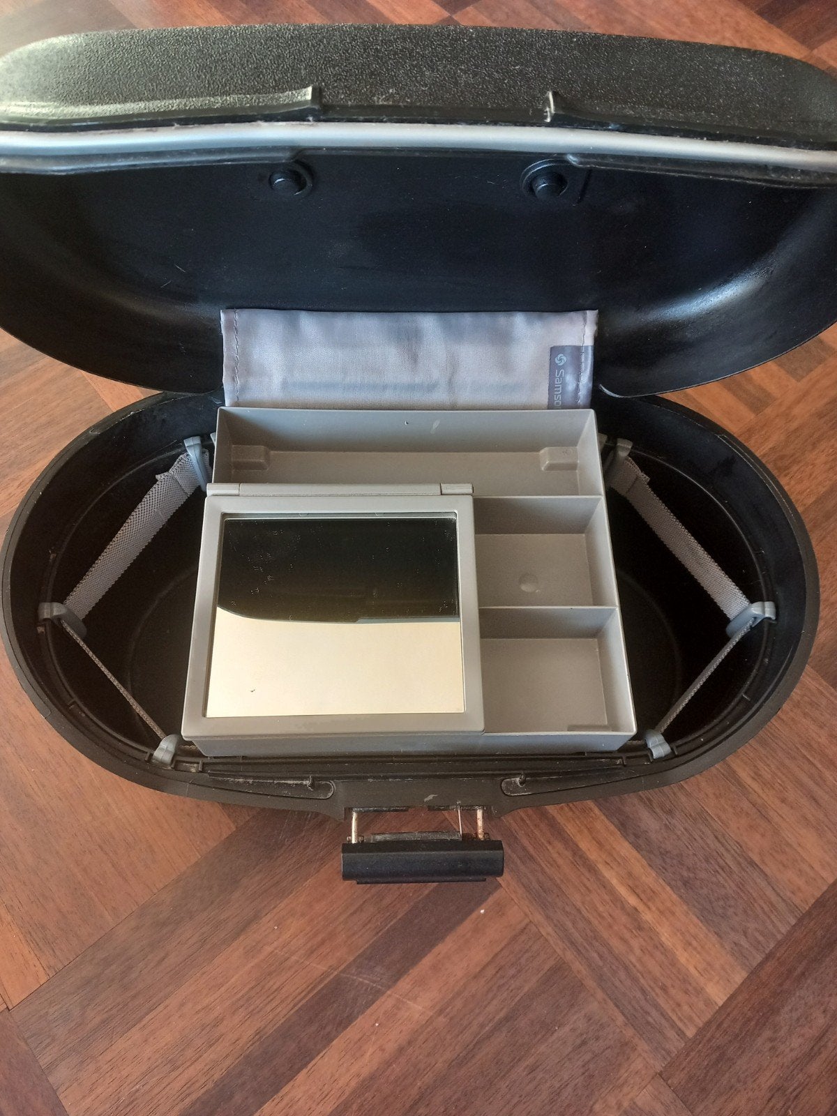 Nieuw extra grote samsonite beautycase 38/22/21+slot Geldrop, Ophalen of Verzenden, Zo goed als nieuw, Zwart