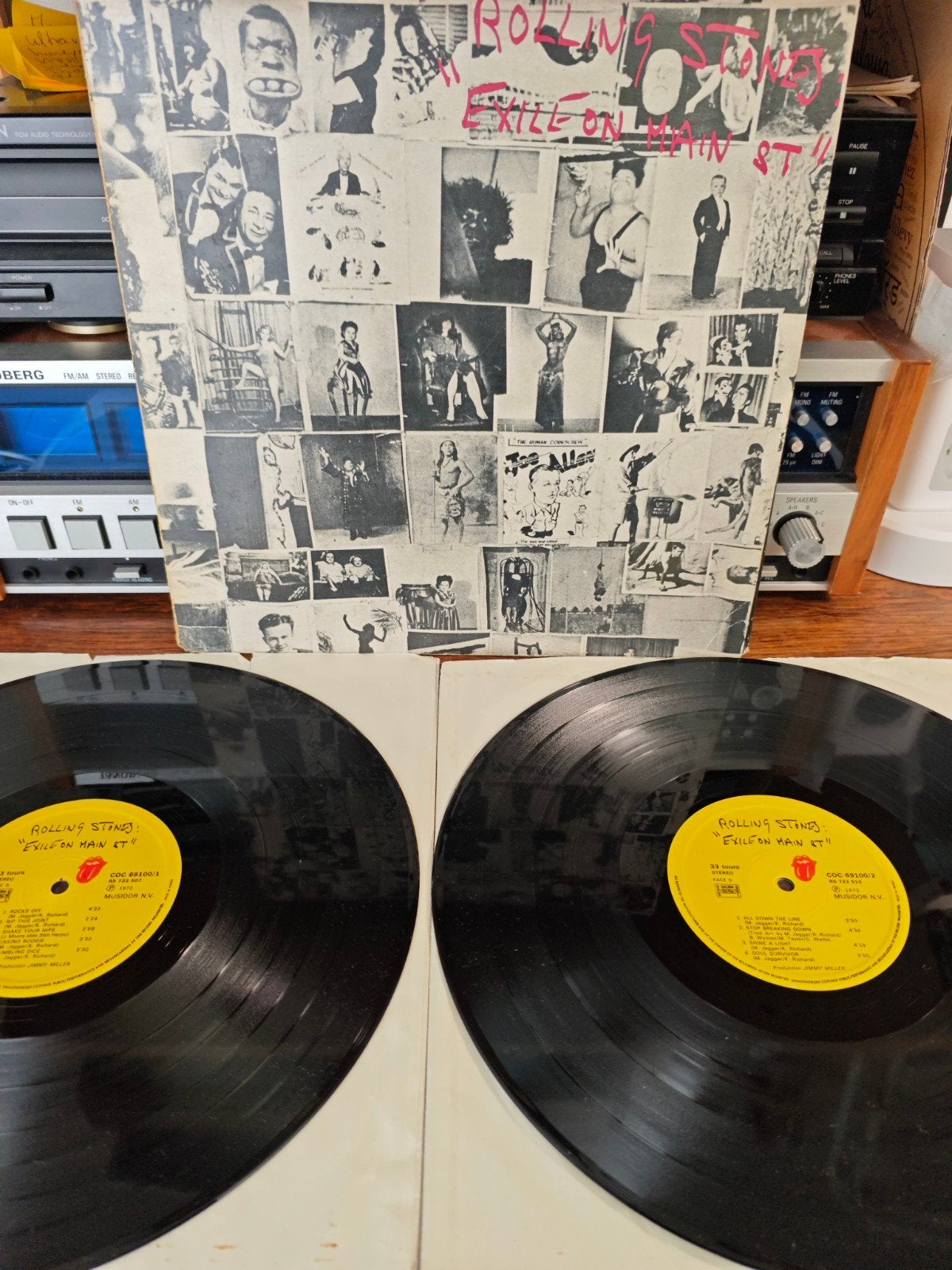 The Rolling Stones - Exile on Main St. (Dubbel-LP), Cd's en Dvd's, Dubbel-LP, Ophalen of Verzenden, Gebruikt, 12 inch