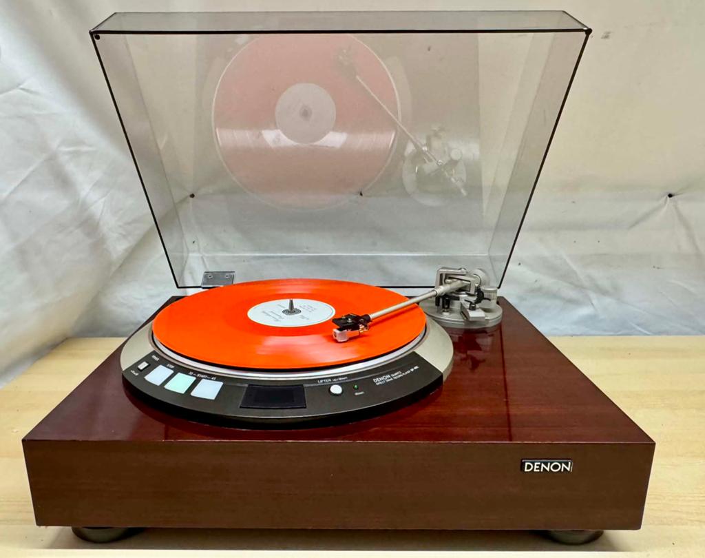 🔴 DENON DP-60L 🔴 AUTO LIFT & STOP 🔴 NIEUWSTAAT 🔴, Audio, Tv en Foto, Platenspelers, Ophalen, Zo goed als nieuw, Platenspeler