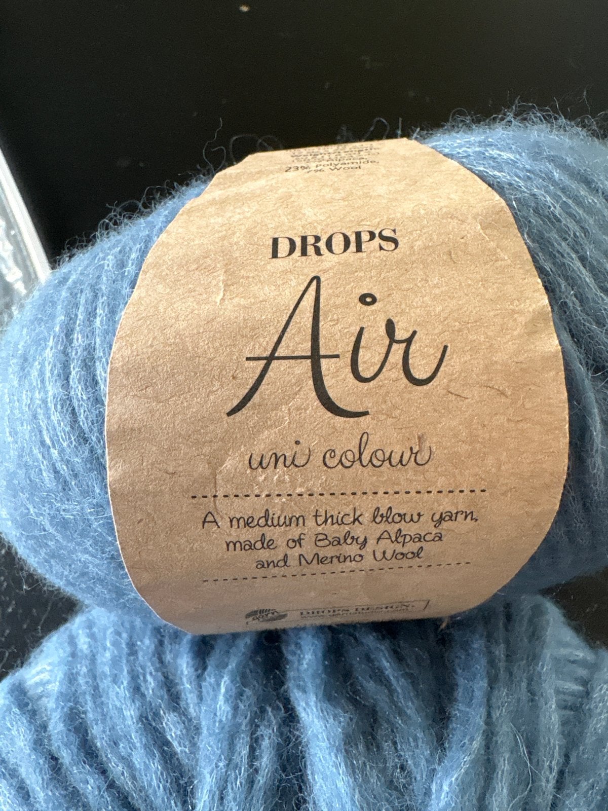 DROPS Air Uni Colour garen - Baby Alpaca & Merino Wol, Ophalen, Nieuw, Breien of Haken, Wol of Garen