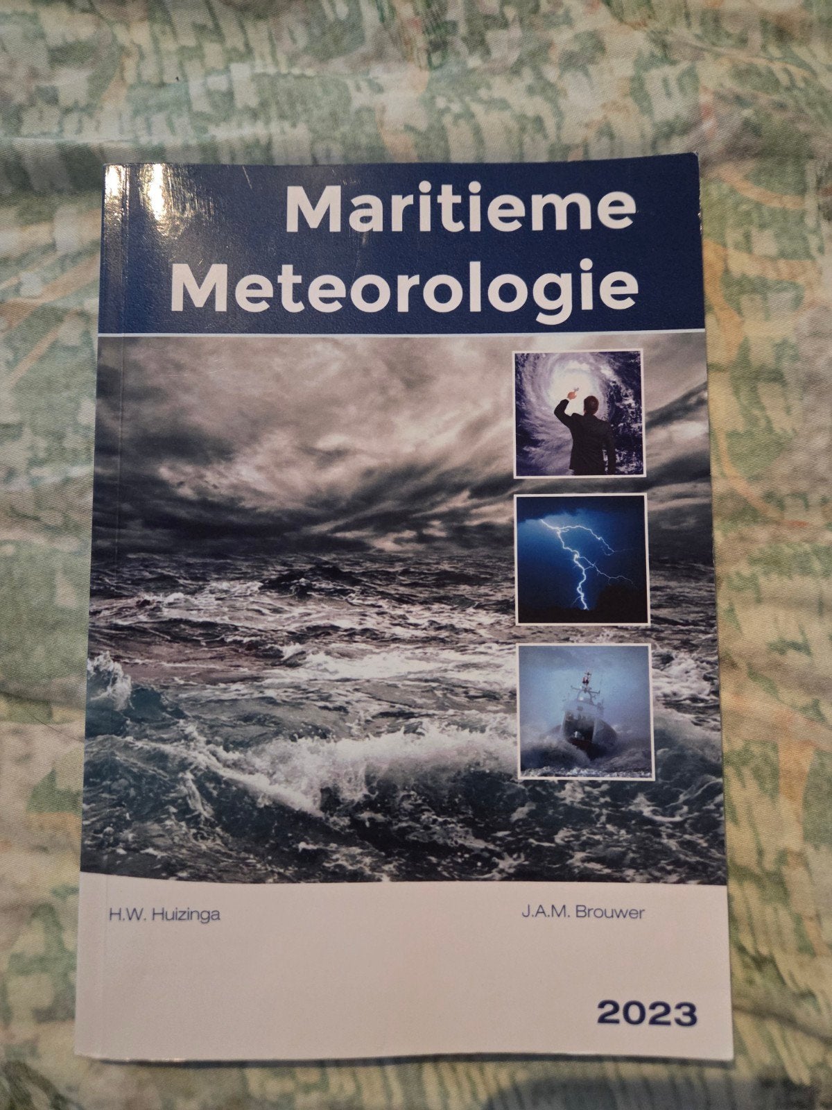 Maritieme Meteorologie - H.W. Huizinga & J.A.M. Brouwer, Boeken, Ophalen, H.W. Huizinga, J.A.M. Brouwer, HBO, Zo goed als nieuw