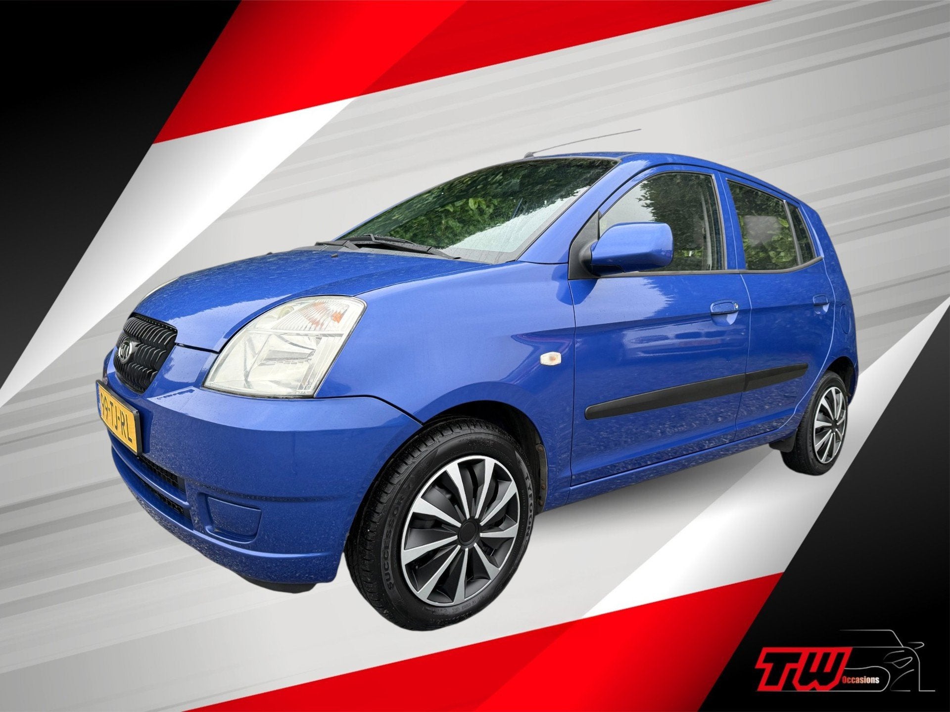 Kia Picanto 1.0 Light |NWE APK & KOPPELING|DB-RIEM V.V., Voorwielaandrijving, Stof, Gebruikt, ABS