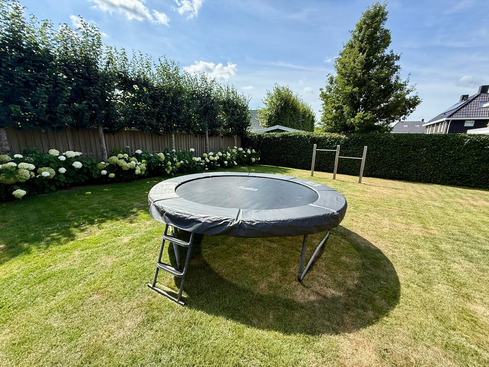 Salta Trampoline 300/305 Rond - super netjes!, Kinderen en Baby's, Speelgoed | Buiten | Trampolines, Ophalen, Gebruikt