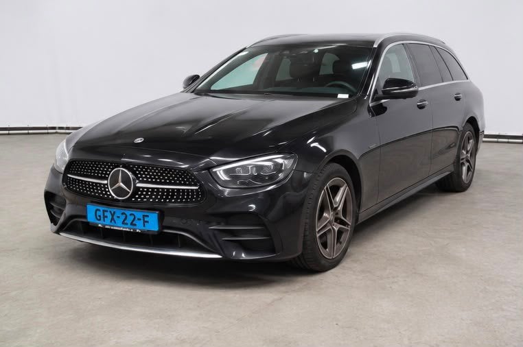 Mercedes-Benz E-Klasse E300 de 306pk 9G-TRONIC 2020 Zwart, Auto's, Automaat, Achterwielaandrijving, Zwart, Stationwagon
