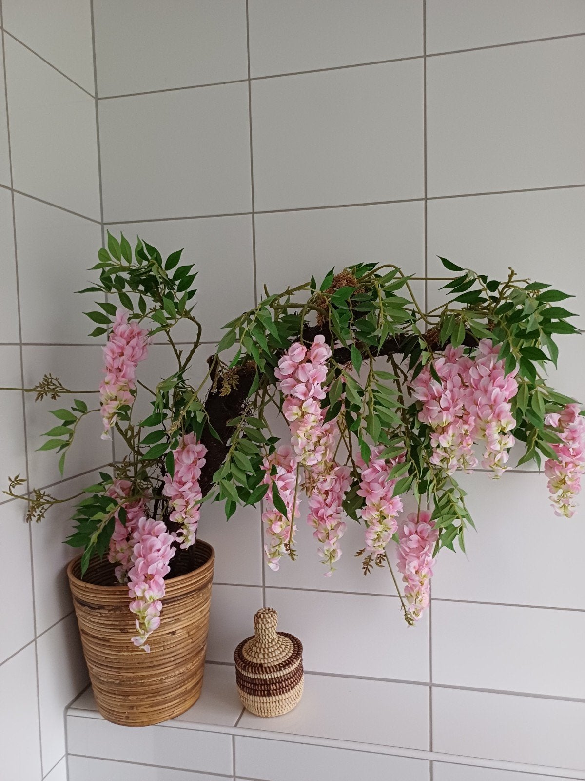 Kunstmatige Wisteria Boom - 90 cm Hoog, Ophalen of Verzenden, Nieuw, Binnen