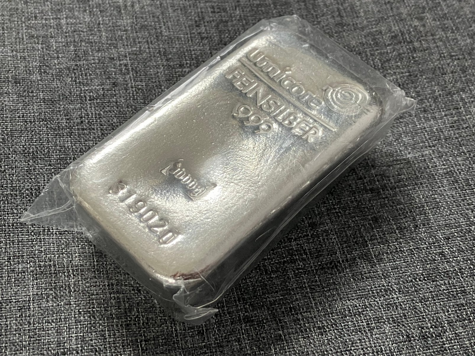 Umicore 1kg 999 zilverbaar, Ophalen of Verzenden, Zilver
