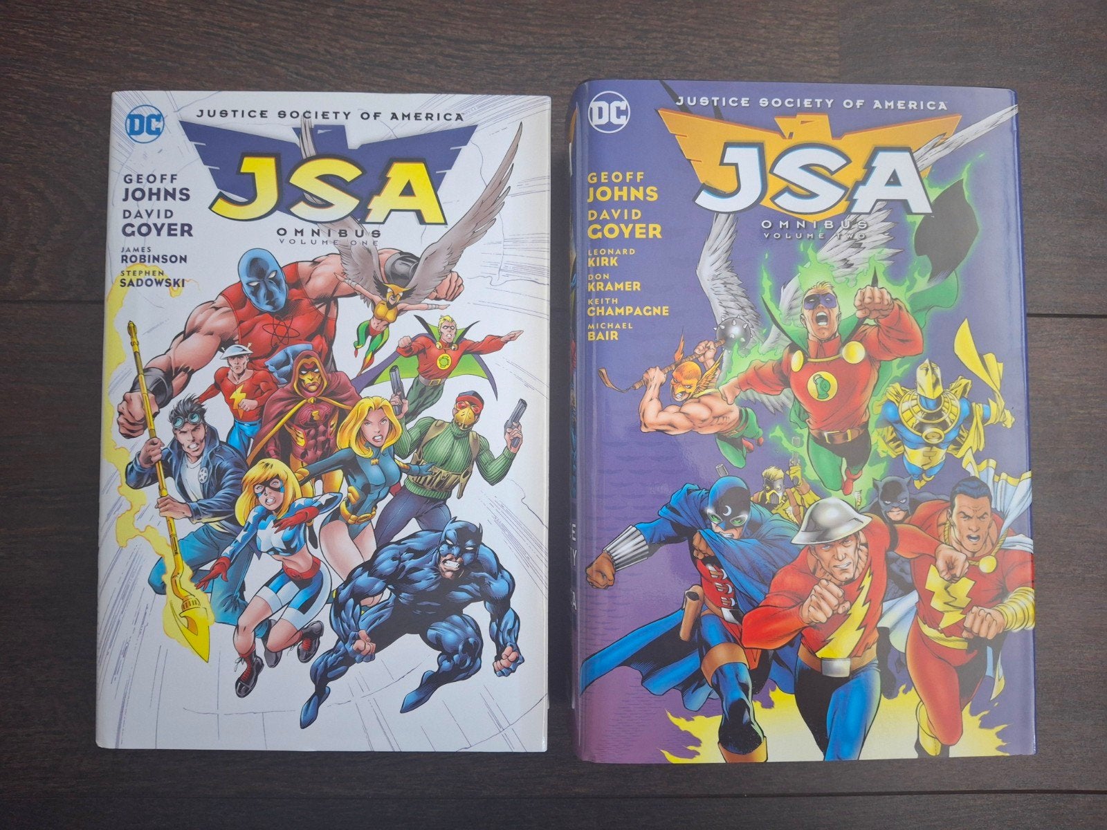 DC - JSA of America Omnibus Vol.1+2, Boeken, Strips | Comics, Amerika, Complete serie of reeks, Ophalen of Verzenden, Zo goed als nieuw