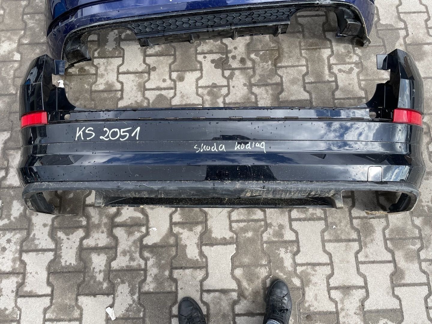 Skoda kodiaq vrs sport achterbumper, Gebruikt, -, -, Ophalen of Verzenden