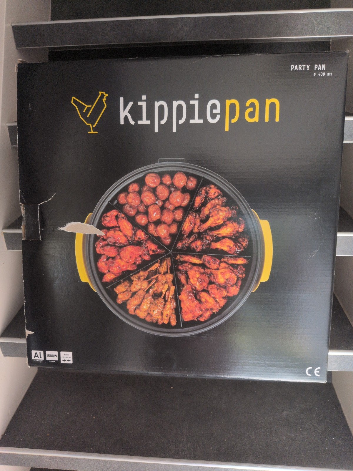 kippiepan, Ophalen
