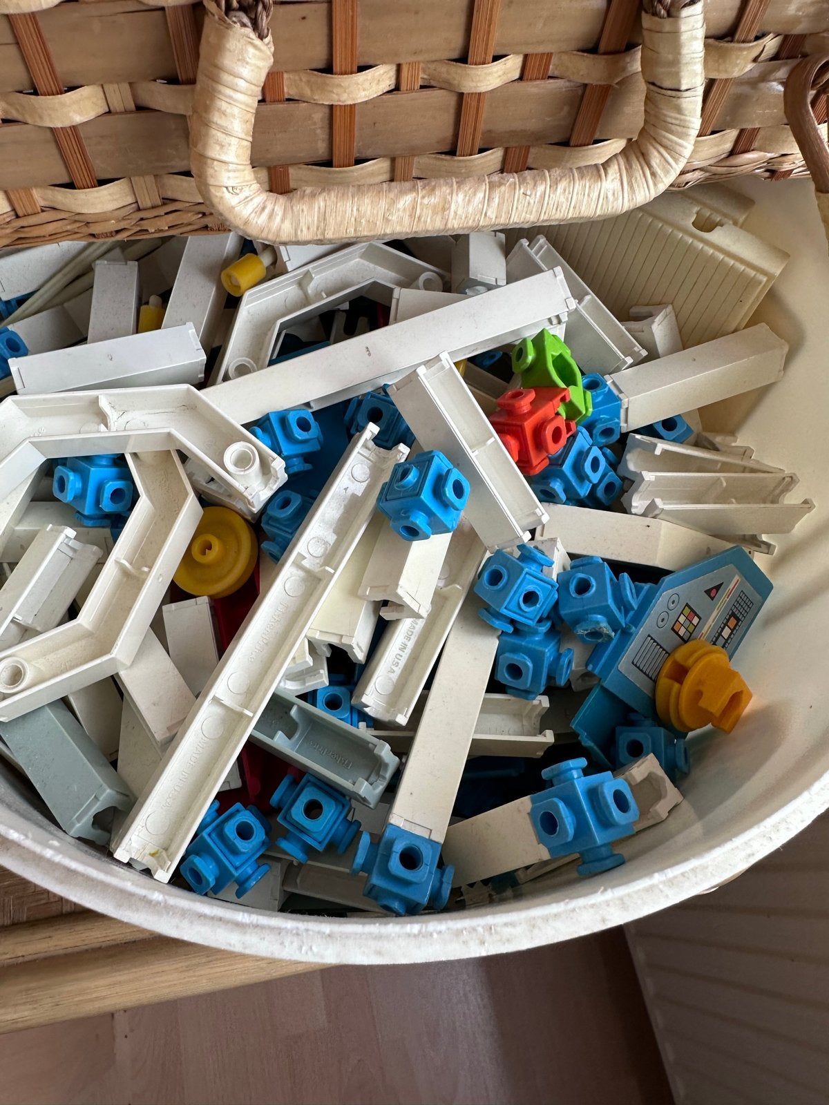 Vintage Construx Constructie Speelgoed - Grote Emmer, Ophalen of Verzenden, Gebruikt, Overige merken