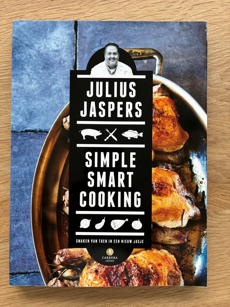 Julius Jaspers Simple Smart Cooking Kookboek, Boeken, Kookboeken, Zo goed als nieuw, Hoofdgerechten, Overige gebieden, Gezond koken